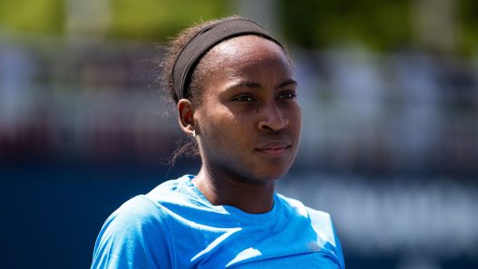 Coco Gauff à l'entraînement avant le WTA 1000 de Toronto (Robert Prange/Getty Images)