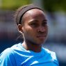 Coco Gauff à l'entraînement avant le WTA 1000 de Toronto (Robert Prange/Getty Images)