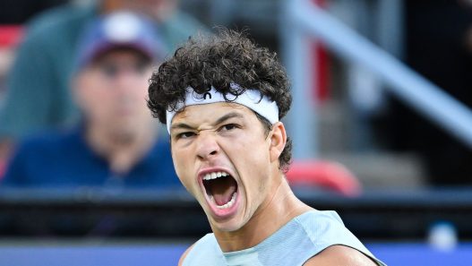 Ben Shelton s'est qualifié en finale du Masters 1000 de Montréal (Minas Panagiotakis/Getty Images)
