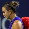 Aryna Sabalenka s'est inclinée ce samedi face à Ekaterina Alexandrova à Toronto. (Getty Images)