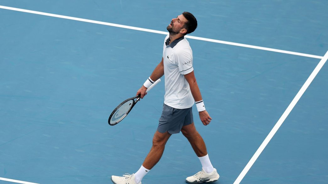 Novak Djokovic s'est incliné d'entrée au Masters 1000 de Cincinnati (Emilee Chinn/Getty Images)