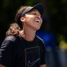 Naomi Osaka à l'entraînement avant le WTA 1000 de Toronto (Robert Prange/Getty Images)