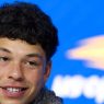 Ben Shelton en conférence de presse avant l'US Open 2026 (Caleb Bowlin/Getty Images)