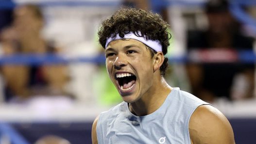 Ben Shelton s'est qualifié pour les quarts de finale au Masters 1000 de Montréal (Emilee Chinn/Getty Images)