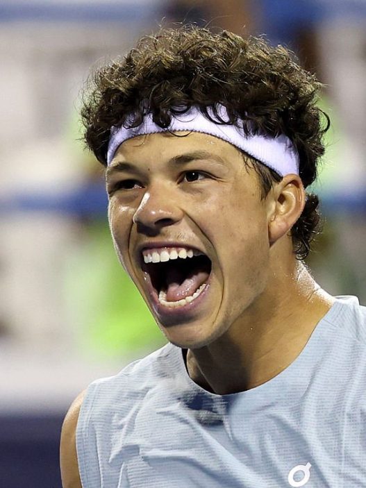 Ben Shelton s'est qualifié pour les quarts de finale au Masters 1000 de Montréal (Emilee Chinn/Getty Images)