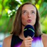 Iga Swiatek lors du Media Day à l'US Open (Robert Prange/Getty Images)