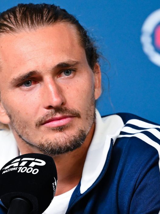 Alexander Zverev en conférence de presse à Montréal (Minas Panagiotakis/Getty Images)