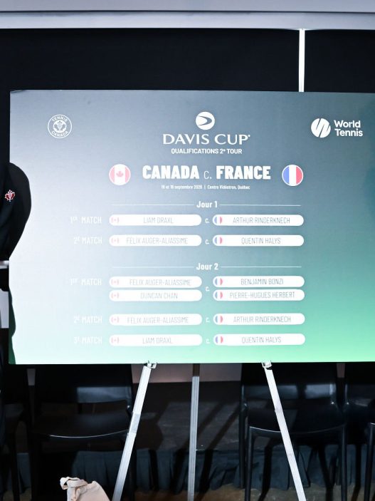 Félix Auger-Aliassime et Arthur Rinderknech seront les n°1 de leur équipe en Coupe Davis (Minas Panagiotakis/Getty Images for World Tennis)
