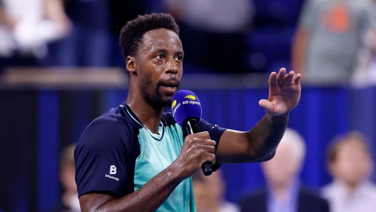 Gaël Monfils lors de son dernier match à l'US Open (Mike Stobe/Getty Images)