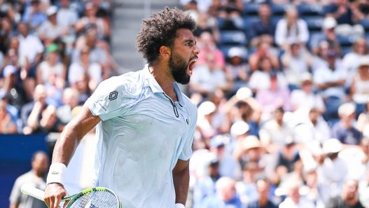 Arthur Fils lors de son premier tour à l'US Open 2026 (Rhea Nall/USTA via Getty Images)