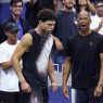 Bryan et Ben Shelton à l'US Open (Julian Finney/Getty Images)