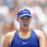 Mirra Andreeva s'est inclinée en quarts de finale de l'US Open (Jeff Dean/USTA via Getty Images)