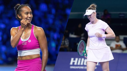 Leylah Fernandez affrontera Talia Gibson en finale du WTA 500 de Singapour (Getty Images)