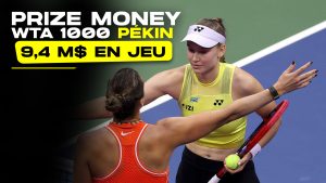 Découvrez le prize money complet au WTA 1000 de Pékin 2026 (Getty Images)