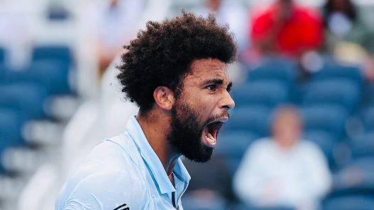 Arthur Fils a atteint le deuxième tour des qualifications au tournoi ATP 500 de Tokyo (Getty Images)