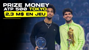 Découvrez le prize money au tournoi ATP 500 de Tokyo (Getty Images)