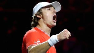 Alex De Minaur s'est imposé contre Alexander Zverev en Laver Cup (Getty Images)