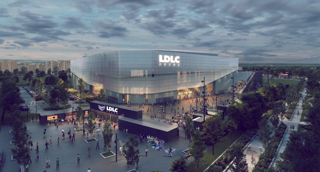 Le tournoi ATP 250 de Lyon 2026 se jouera au sein de la LDLC Arena (Artelia Group)
