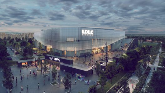 Le tournoi ATP 250 de Lyon 2026 se jouera au sein de la LDLC Arena (Artelia Group)