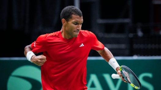 Félix Auger-Aliassime a qualifié le Canada contre la France (Team Canada)