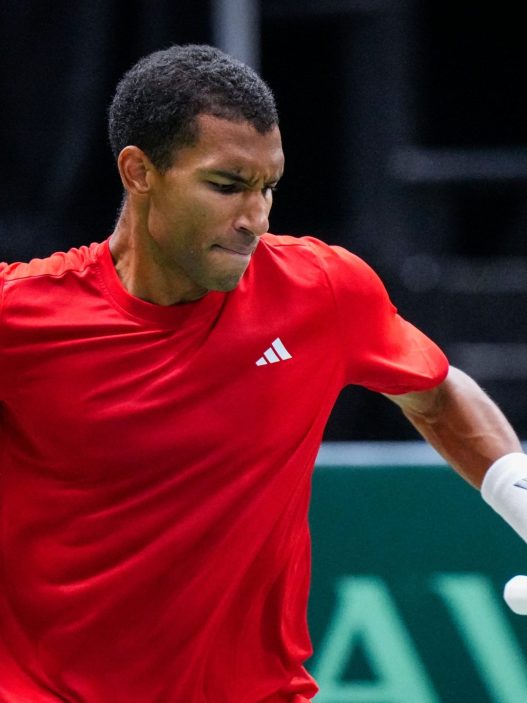 Félix Auger-Aliassime a qualifié le Canada contre la France (Team Canada)