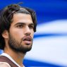Carlos Alcaraz au troisième tour de l'US Open (Garrett Ellwood/USTA via Getty Images)