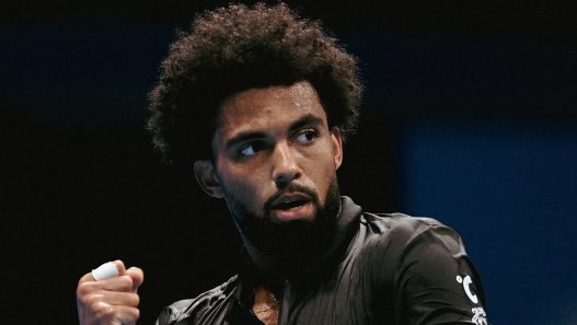 Arthur Fils s'est qualifié pour les huitièmes de finale au tournoi ATP 500 de Tokyo (Arthur Fils/IG)