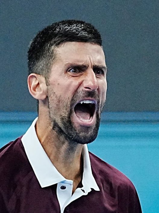 Novak Djokovic s'est qualifié pour les huitièmes de finale au tournoi ATP 500 de Pékin (Fred Lee/Getty Images)