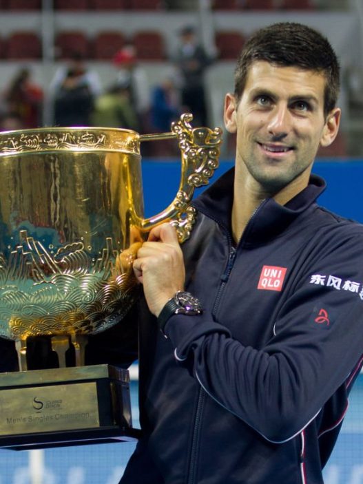 Novak Djokovic est de retour au tournoi ATP 500 de Pékin (Visual China Group via Getty Images/Visual China Group via Getty Images)
