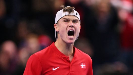 Holger Rune s'est imposé pour son retour à la compétition (Oliver Hardt/Getty Images for ITF)