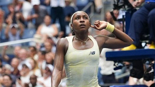 Coco Gauff s'est qualifiée pour les demi-finales de l'US Open (Darren Carroll/USTA via Getty Images)