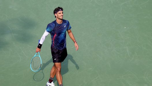 Lorenzo Musetti s'est incliné au deuxième tour de l'US Open (Sarah Stier/Getty Images)