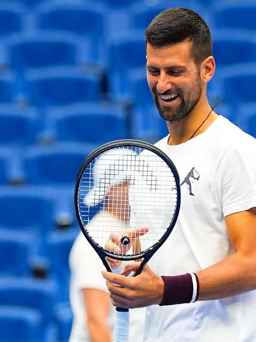 Novak Djokovic fait son retour à Pékin (VCG/VCG via Getty Images)