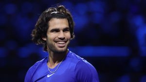 Carlos Alcaraz lors de la Laver Cup 2026 (Julian Finney/Getty Images for Laver Cup)