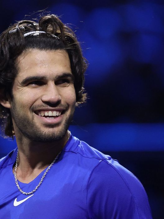 Carlos Alcaraz lors de la Laver Cup 2026 (Julian Finney/Getty Images for Laver Cup)