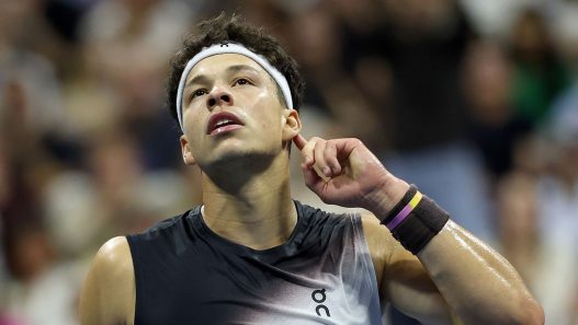 Ben Shelton s'est qualifié pour la finale de l'US Open 2026 (Patrick Smith/Getty Images)