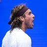 Stefanos Tsitsipas s'est imposé au premier tour de l'US Open (Pete Staples/USTA via Getty Images)