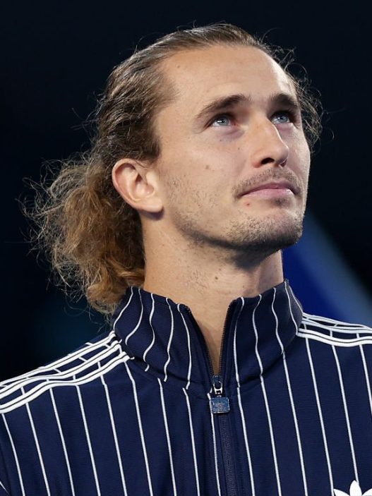 Alexander Zverev lors de la cérémonie d'ouverture du China Open à Pékin (Emmanuel Wong/Getty Images)
