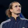 Alexander Zverev lors de la cérémonie d'ouverture du China Open à Pékin (Emmanuel Wong/Getty Images)