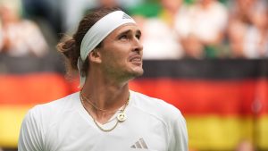 Alexander Zverev est au programme du jour avec l'Allemagne en Coupe Davis (Oliver Hardt/Getty Images for World Tennis)
