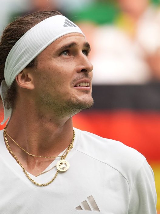 Alexander Zverev est au programme du jour avec l'Allemagne en Coupe Davis (Oliver Hardt/Getty Images for World Tennis)