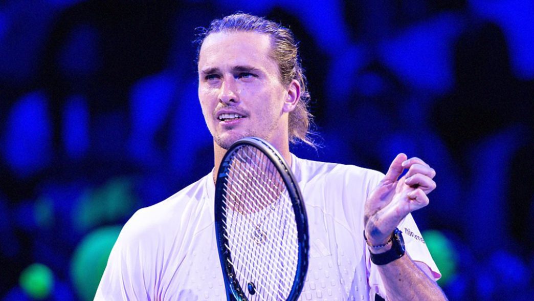 Alexander Zverev lors du tournoi ATP 500 de Vienne (Getty Images)