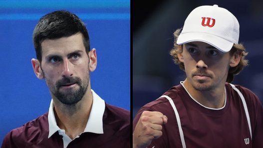 Novak Djokovic affrontera Alex De Minaur pour le titre au tournoi ATP 500 de Pékin (Getty Images)