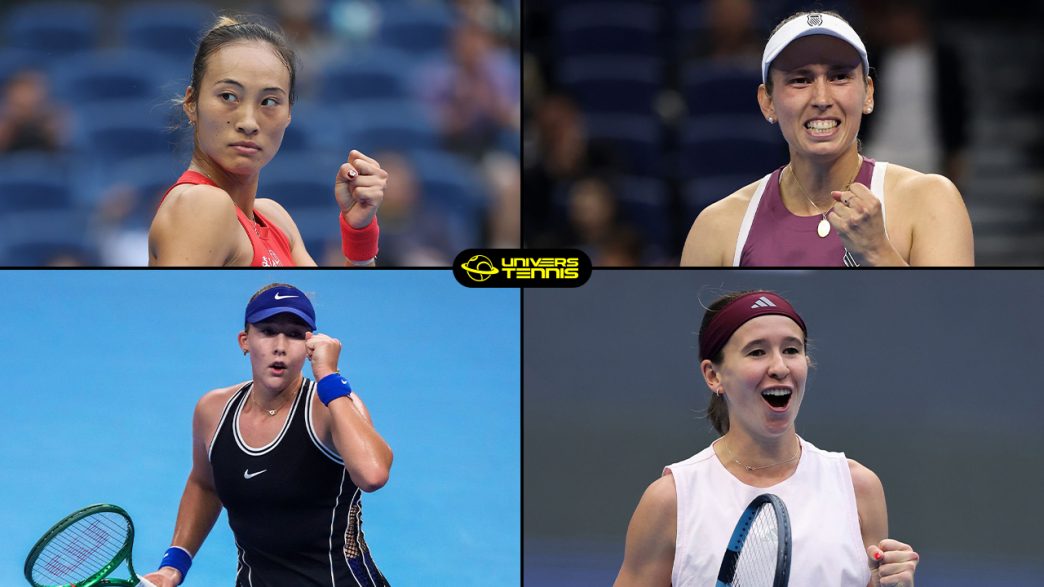 Zheng Qinwen, Elise Mertens, Mirra Andreeva et Nikola Bartunkova sont au rendez-vous des demi-finales au WTA 1000 de Pékin 2026 (Getty Images)