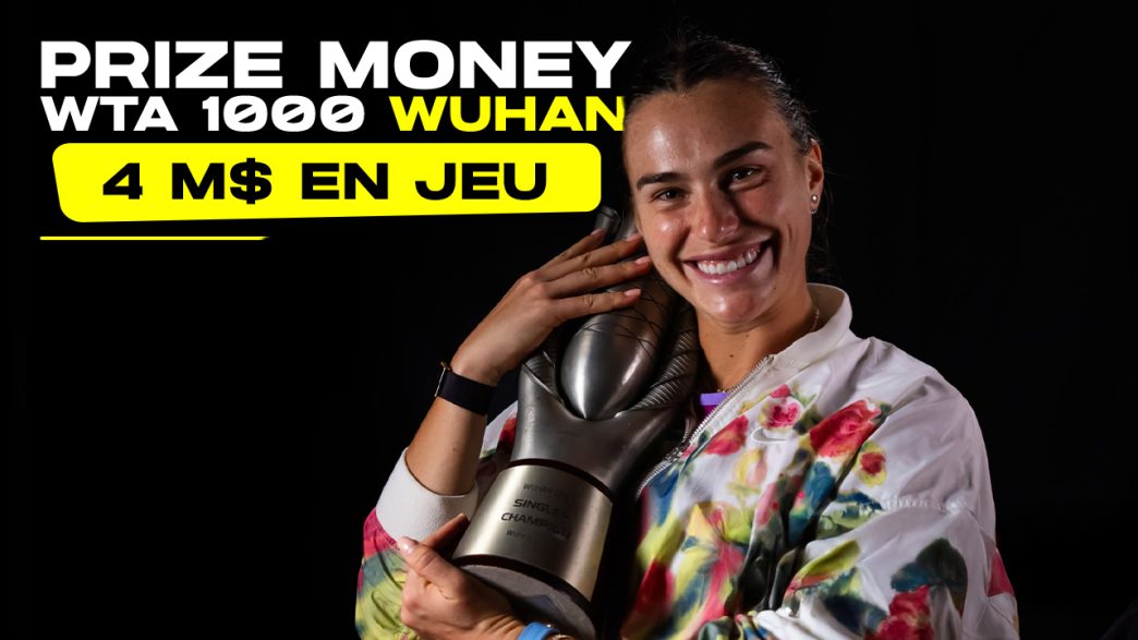 Découvrez le prize money complet au WTA 1000 de Wuhan (Getty Images)