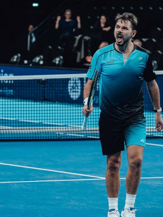 Stan Wawrinka au tournoi ATP 250 de Lyon (Grand Prix Auvergne-Rhône-Alpes)