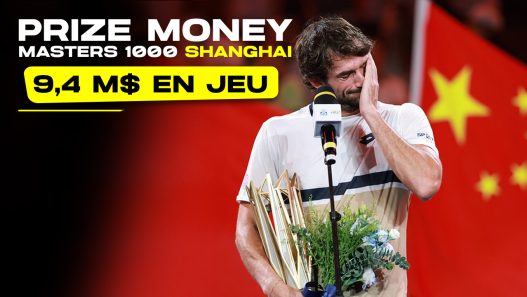 Découvrez le prize money complet au Masters 1000 de Shanghai (Getty Images)