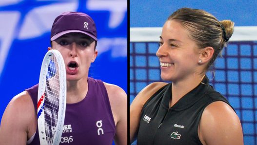 Iga Swiatek et Maja Chwalinska se joueront pour une place en finale à Wuhan (Getty Images)