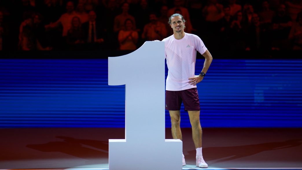 Alexander Zverev lors du tournoi ATP 500 de Vienne (Christian Bruna/Getty Images)