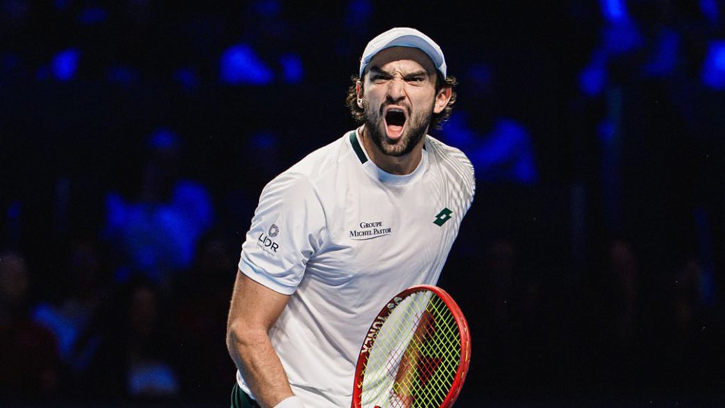 Valentin Vacherot lors du tournoi ATP 500 de Bâle (Getty Images)